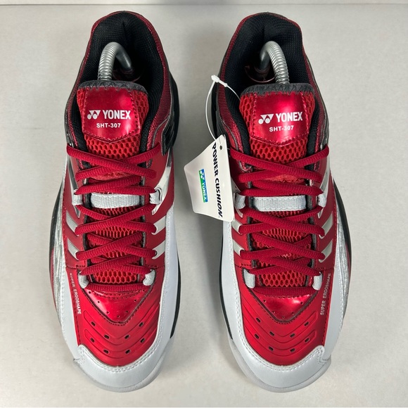 NEW Yonex Power Cushion ErgoShape Badminton Tennis Indoor Court Shoe Women’s 9.5 - Picture 9 of 15